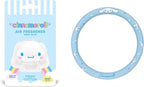 Cinnamoroll Steering Wheel Cover, Official Sanrio Car Steering Wheel Cover with Easy Clip-on Car Air Freshener – Cute and Long-Lasting Cinnamoroll Air Freshener for Car, Odor Eliminator, Fun Scents