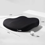 Car Seat Cushion, Memory Foam Car Seat Cushion, Cushions for Sciatica, Pain Relief for Long Sitting, Ergonomic Cushion for Office Chair, Black
