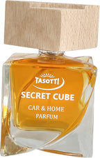 Tasotti Car Air Freshener, Luxury Perfume for Car and Home, Long-Lasting Air Freshener and Odor Eliminator, Secret Cube Collection (Strawberry)
