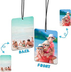 Bulk Custom Air Freshener with Picture for Car - Personalized Customized Photo Business Logo Text Air Freshener (1 pcs)
