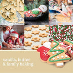 Yankee Candle Christmas Comforts Paper Car Jar, 3 Balsam & Cedar & 3 Christmas Cookie