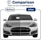 GENANY Balck Windshield Sun Shade for Electric Vehicle (59x37 Inches), Sun Shade Windshield, Shades for Front Windows, Sunshade for Car Windshield, Xmas Auto Gift, Car Decor