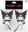PumpCar 2 pieces cute cat double-sided hanging cartoon cherry-scented funny car air freshener Cool hanging for rearview mirror Car Interior Accessories Gifts