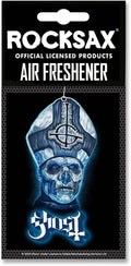 Rocksax Ghost Papa Blue Hanging Air Freshener – Long-Lasting Vanilla Car Air Freshener for Home & Office – Double-Sided Print Rock Band Memorabilia Car Fresheners