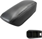 SXCY Fit for 2023 2024 Mitsubishi Outlander Armrest Cover FIT for 2022 2023 Outlander Center Console Cover for 2023 2024 Outlander Middle Console Cover for 2024 Outlander (Black Microfiber Leather)
