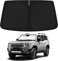 KUST Windshield Sun Shade for 2024 2025 2026 Toyota Land Cruiser Accessories Custom Fit Full Covered Sunshade Block UV Rays Keep Your Car Cooler