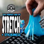 Chemical Guys Sticky Icky Car Cleaning Gel, Green Apple, Interior Car Cleaner, Reusable Automotive Crevice & Interior Dust Cleaner for Air Vents, Consoles, Cup Holders & Keyboards, 4 Pack (100g Each)