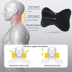 Car Neck Pillow(2 Pack), Softness Car Memory Headrest Pillow, Comfort Breathable Car Neck Support Pillow with Removable Cove for Relieve Fatigue Pain/Comfortable Ergonomic Design
