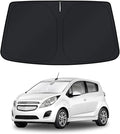 KUST Windshield Sun Shade for Chevy Spark 2013-2014 2015 2016 Window Accessories Shade Sun Visor Cover Foldable Block UV Rays