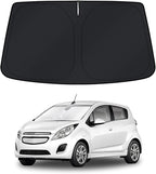 KUST Windshield Sun Shade for Chevy Spark 2013-2014 2015 2016 Window Accessories Shade Sun Visor Cover Foldable Block UV Rays