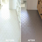 Rust-Oleum 367592 Home Interior Floor Coating Kit, Matte Aged Gray
