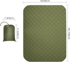Poncho Liner Military Insulation Outdoor Camping Blanket for Travel, Beach, Grass, Picnic, Car Emergency, Outdoor, Survival