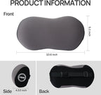 LIQUN Car Seat Neck Pillow, Skin Friendly Car Head Pillow, Memory Foam Neck Support, Driving to Relieve Neck Pain and Shoulder Pressure, (Black)