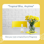 G's Breeze Piña Colada Air Freshener - Tropical Coconut & Pineapple Scent - Long Lasting Fragrance, Uplifting Aroma - Ideal for Home, Office & More - For a Fun, Refreshing & Inviting Atmosphere