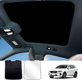 Glass Roof Sun Shade Compatible with Volvo Accessories C40 2021-2023, Foldable One-Piece Sunshade Roof, Heat Insulation Sun UV Protection Car Sunroof Sunshade