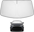 Proadsy 2026 Upgrade Front Windshield Sun Shade Foldable Sunshade Protector Custom Fit 2021-2024 Venza, LE, XLE, Limited, SUV Accessories