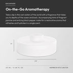 Aroma360 - Smart Car Diffuser Oil - Escapade - Premium Car Air Freshener Cartridge - Lemon, Ocean, Bergamot & Fragrant Jasmine - Essential Oils - Vegan - Aromatherapy - Cars, Trucks, SUVs, RVs & More