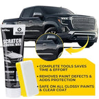 NUAN 2PCS Car Scratch Remover Wax, Universal Premium Polishing Compound for Deep Scratches, 4 fl oz (120 ML), with Sponge and Cloth