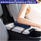 2PCS Car Elbow Pad Arm Rest Cover, Soft Armrest Cushion Pad for Arm Comfortable Support, Anti-Scratch Auto Armrest Pillow Protector, Universal Car Interior Accessory for Most Vehicles (Navy)