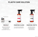 Dr. Beasley's Plastic Trim Coating Kit for Autos - Permanent Ceramic Nano Coating for Exterior Plastic, Blocks UV, Resists Marring and Etching, Makes Cleaning Fast and Easy