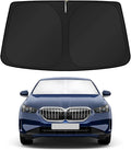 KUST Windshield Sun Shade for BMW 5 Series 2024 2025 2026 (530i, 530i xDrive, 540i xDrive, The 550e xDrive) Car Interior Accessories Foldable Sun Protectors Block UV Rays Keep Cars Cooler