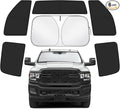 Car Window Shades Intended for Dodge RAM 2500 2016-2026, Privacy Window Covers 6PCS for Side, Rear & Windshield, Car Shield Sunshade for Privacy Protection, Heat Blocking, Camping and Parking
