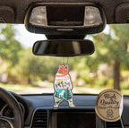 Outdoor Adventure Car Air Freshener 4 Pack Scented With Premium Oils By Fresh Fresheners (Outdoor Bear)