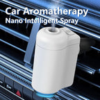 Smart Car Air Freshener Diffuser, Aromatizante para Carro Inteligente Intelligent Car Aroma (white/Lemon/Bluebell3pc Oils)