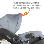 Doona Sunshade Extension | Doona Accessories Stroller for Summer | Car Seat Cover Attachment for Sun Protection | Carseat Canopy for Baby Sun Shade Extender | Also Compatible with Carseat