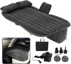 VaygWay Truck and Car Air Mattress – Backseat Air Bed with Pump Kit for Car –Portable Back Seat Travel Mattress – Camping Vacation Blow up Bed Cushion - Sleeping Pad with 2 Pillows - Universal Fit