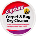 Capture Carpet & Rug Dry Cleaner w/Resealable lid - Home, Car, Dogs & Cats Pet Carpet Cleaner Solution - Strength Odor Eliminator, Stains Spot Remover, Non Liquid & No Harsh Chemical (2.5 lb)