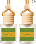 Car Air Freshener Diffuser Hanging, Grove Fragrance Oil