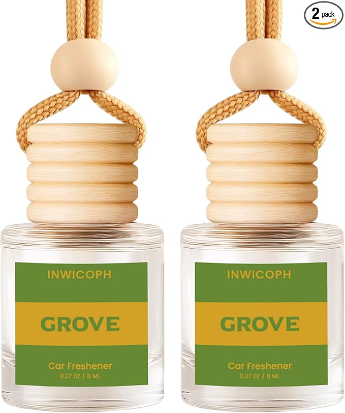 Car Air Freshener Diffuser Hanging, Grove Fragrance Oil