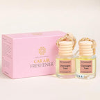 Hanging Car Air Freshener, Long Lasting Scent, Cute Air Fresheners for Women, 2 Pack Non-Toxic Essential Oil Diffuser, Made in USA