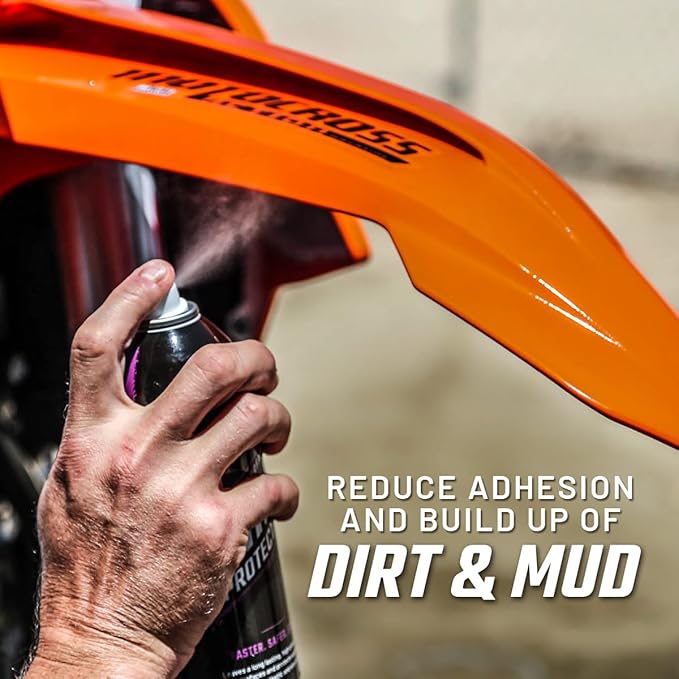 Slick Products Shine & Protectant Spray 17.35 FL OZ. - High Gloss Clear Coating Renew Vinyl, Plastic, Rubber, Trim, Tire, Car, Truck, Motorcycle, Dirt Bike (12-Pack)