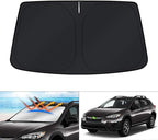 KUST Windshield Sun Shade for 2012-2017 Subaru Crosstrek/XV 2018-2023 Subaru Crosstrek Accessories Sunshade Foldable Sun Protector Block UV Rays Keep Car Cooler