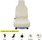Waterproof Neoprene Car Seat Cover, Sweatproof Non-Slip Seat Protector, Universal Fit for Front Bucket or Rear Bench Seat of Cars, SUVs, Vans, Trucks, Compatible with Airbags and Armrests