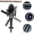 Rotating Helicopter Car Aromatherapy Diffuser Air Freshener for Vehicle Cute Air Outlet Ornament for Home and Office Decoration
