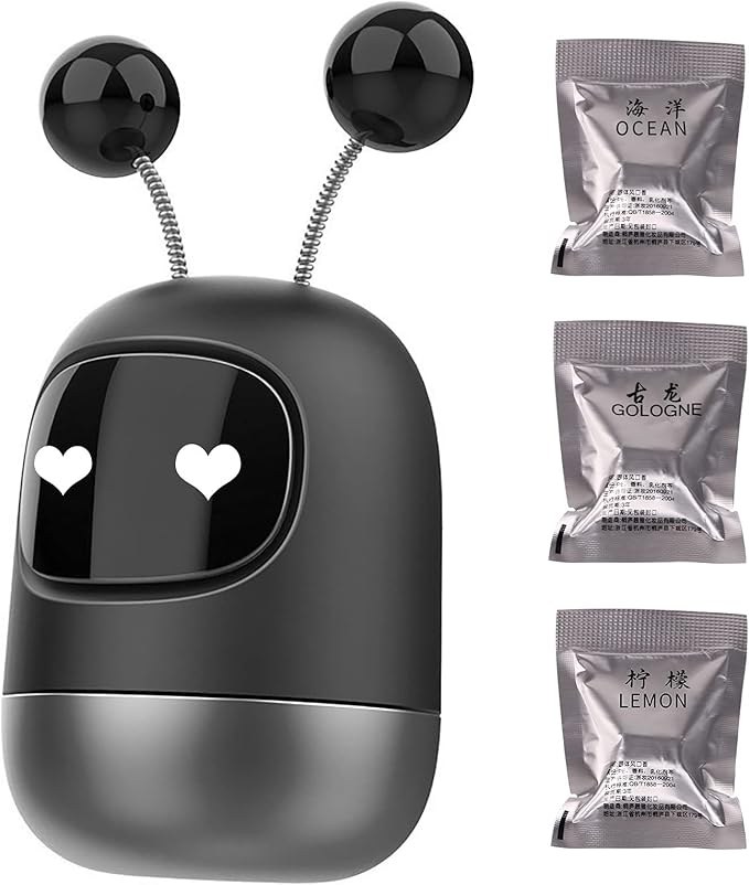 Cute Cartoon Robot Car Air Freshener Fragrance for Vehicles - Car Air Freshener Car Air Vent Freshener Fragrance Perfume Clip Diffuser
