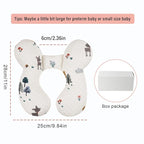 Baby Travel Pillow Upgraded, Soft Baby Head Support Pillow for Newborn Toddler, Babies Neck Car Seat, Pushchair and Strollers, Deer