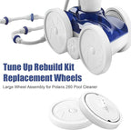 Pool Cleaner Wheels Replacement Parts, Includes C16 Pool Cleaner Idler Wheel with Ball Bearing C60 Screw C55 and Washer C64, Large Wheel Assembly, Rebuild Kit for Polaris 180/280