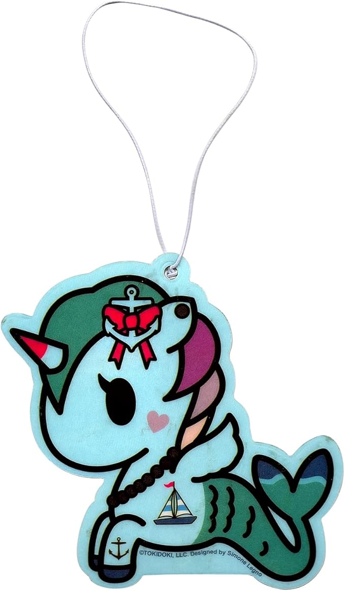tokidoki Air Freshener - Marina - New Car Scent, Blue