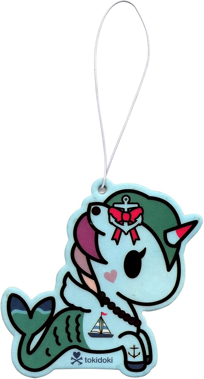 tokidoki Air Freshener - Marina - New Car Scent, Blue