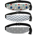 3 Pcs Baby Carseat Head Support,Car seat Straps Pillow Support Ban,Stroller Neck Relief Strap Headrest,Slumber Sling Sleep Positioner for Toddler Infants Child Children Kids(Arrow, Star)