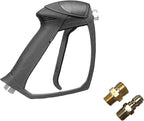 Simpson Cleaning 80178 Universal Hot Water Gun with M22 and QC Adaptors, Rated Up to 5075 PSI, Plain