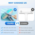 Moonboat Multifunctional Hair Removal Brush, Cleaner Pro Pet Hair, Cat Dog Hair Broom Lint Remover Scraper, Suitable for Carpet Rugs Bed Couch Curtains (A-2PCS)