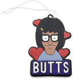 Bob's Burgers Tina Belcher Butts Air Freshener, Vanilla Scent | Odor Eliminator For House, Car, Office | Clean Room Fresheners, Long-Lasting Fragrances | Novelty Gifts And Collectibles