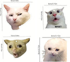 Rawan 4 Pack Cat Air Freshener - Funny Cat Decor for Women, Men & Kids - Hanging Fresheners for Car & Home