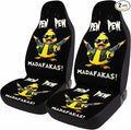 GENANY Funny Duck Car Seat Covers Set of 2, Breathable Front Seat Covers for Truck Sedan SUV, Funny Car Accessories, Duck Gift for Women Men