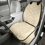 4Knines Car Seat Cover for Dogs – Durable Captains Seat & Front Seat Protector for Dogs, Waterproof, Non-Slip Car Seat Cover for Pets, Easy Install, Protects Vehicle from Dirt, Fur, Scratches (Tan)
